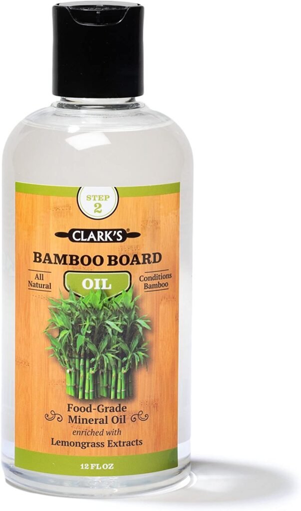 CLARK’s Bamboo Cutting Board Mineral Oil
