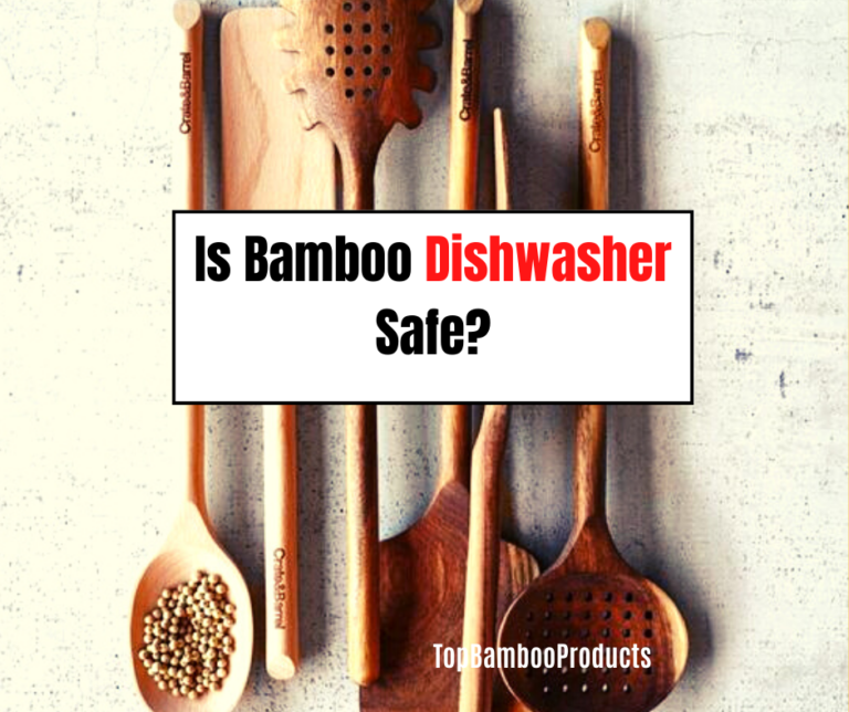 is bamboo dishwasher safe
