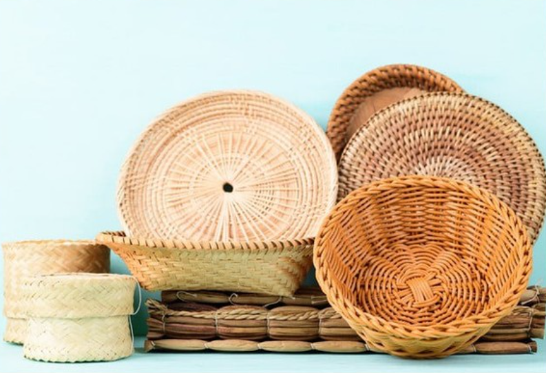 What is bamboo basketry